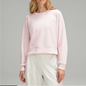 Lulu perfectly oversized crop crew